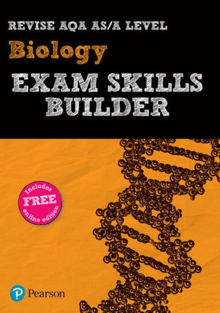 Cover image for 9781292271644 - Pearson REVISE AQA A Level Biology Exam Skills Builder - for 2026, 2027 exams