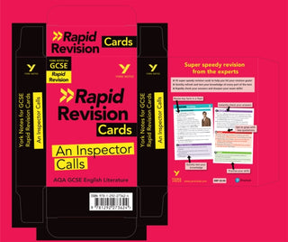 Supplemental image for 9781292273624 - York Notes RAPID AQA GCSE (Revision Cards) An Inspector Calls - for 2026, 2027 exams
