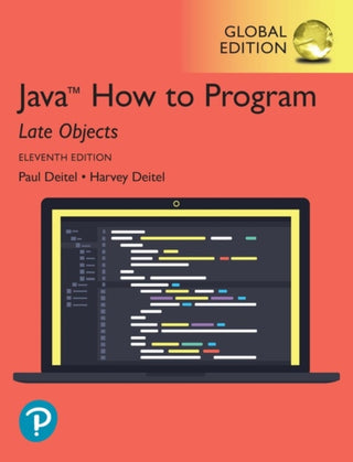 Cover image for 9781292273730 - Java How to Program, Late Objects, Global Edition