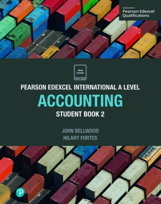 Cover image for 9781292274591 - Pearson Edexcel International A Level Accounting Student Book