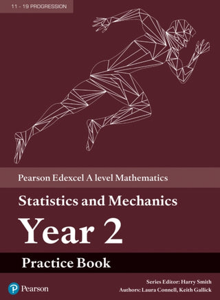 Supplemental image for 9781292274652 - Pearson Edexcel A level Mathematics Statistics & Mechanics Year 2 Practice Book
