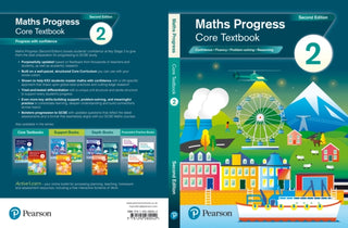 Cover image for 9781292280042 - Maths Progress Second Edition Core Textbook 2
