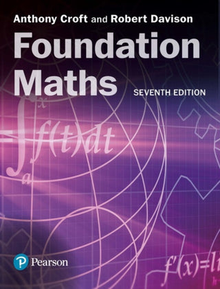 Cover image for 9781292289687 - Foundation Maths