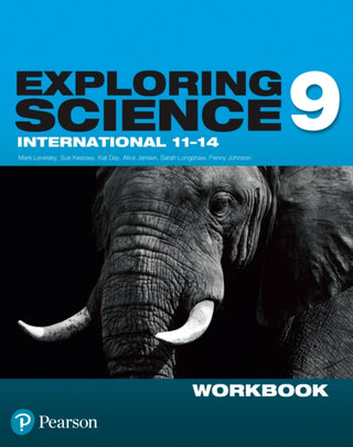 Cover image for 9781292294155 - Exploring Science International Year 9 Workbook.