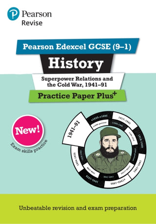 Cover image for 9781292310183 - Pearson REVISE Edexcel GCSE History Superpower relations and the Cold War, 1941-91 Practice Paper Plus incl. online revision - for 2026, 2027 exams