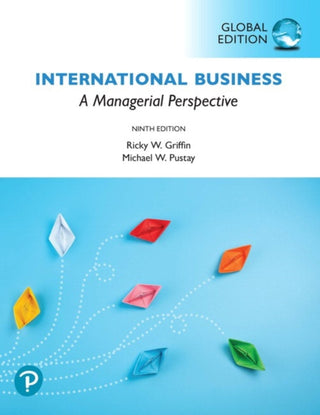 Cover image for 9781292313733 - International Business: A Managerial Perspective, Global Edition