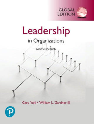 Cover image for 9781292314402 - Leadership in Organizations, Global Edition