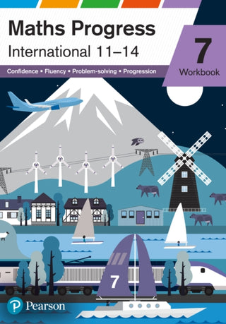 Cover image for 9781292327167 - Maths Progress International Year 7 Workbook
