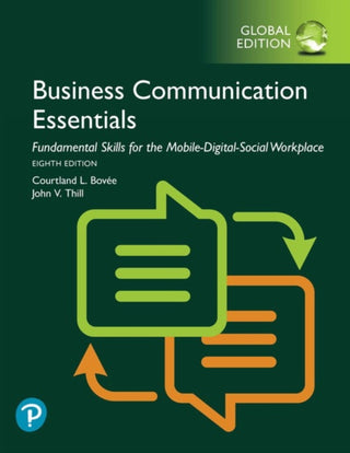 Cover image for 9781292330099 - Business Communication Essentials: Fundamental Skills for the Mobile-Digital-Social Workplace, Global Edition