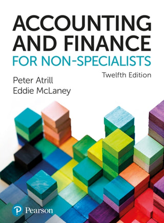 Cover image for 9781292334745 - Accounting and Finance for Non-Specialists + MyLab Accounting with Pearson eText (Package)