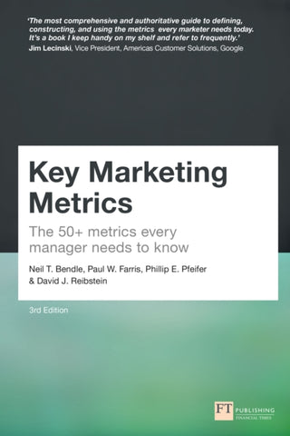 Supplemental image for 9781292360867 - Key Marketing Metrics