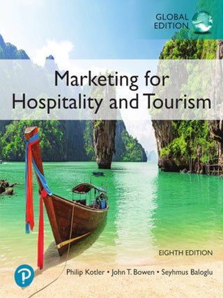 Cover image for 9781292363516 - Marketing for Hospitality and Tourism, Global Edition