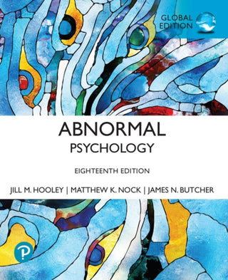 Cover image for 9781292364568 - ABNORMAL PSYCHOLOGY GLOBAL EDITION