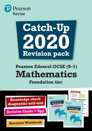 Cover image for 9781292375212 - Pearson REVISE Edexcel GCSE Maths (Foundation) Revision Pack - for 2026, 2027 exams