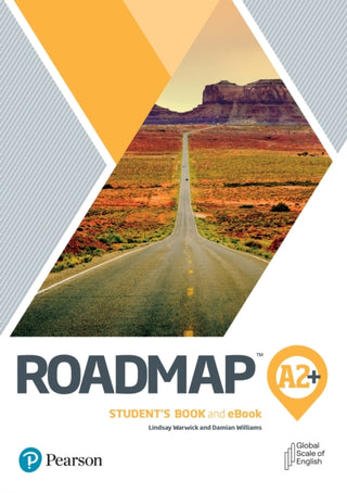 Cover image for 9781292393018 - Roadmap A2+ Student's Book & Interactive eBook with Digital Resources & App