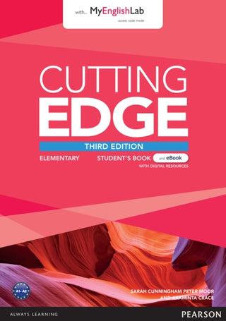 Cover image for 9781292394077 - Cutting Edge 3e Elementary Student's Book & eBook with Online Practice, Digital Resources