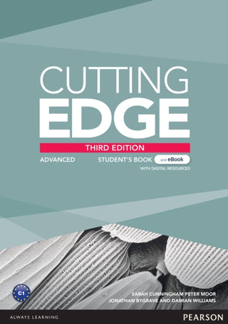 Cover image for 9781292394169 - Cutting Edge 3e Advanced Student's Book & eBook with Digital Resources