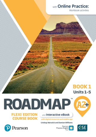 Cover image for 9781292396033 - Roadmap A2+ Flexi Edition Course Book 1 with eBook and Online Practice Access