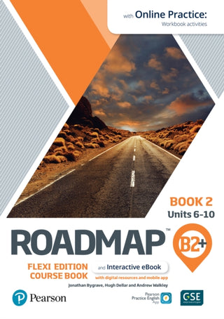 Cover image for 9781292396224 - Roadmap B2+ Flexi Edition Course Book 2 with eBook and Online Practice Access