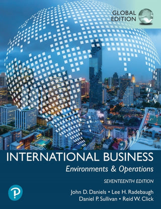 Cover image for 9781292403274 - International Business, Global Edition