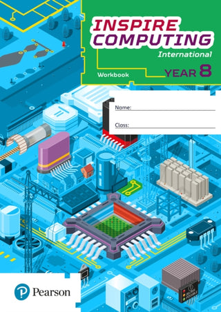 Cover image for 9781292404370 - Inspire Computing International, Workbook, Year 8