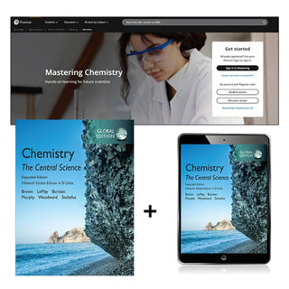 Cover image for 9781292408750 - Chemistry: The Central Science in SI Units, Expanded Edition, Global Edition + Mastering Chemistry with Pearson eText