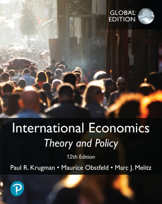 Cover image for 9781292409719 - International Economics: Theory and Policy, Global Edition