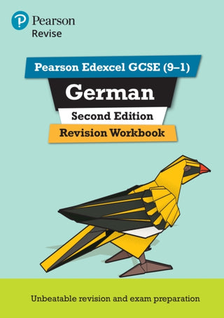 Cover image for 9781292412269 - Pearson REVISE Edexcel GCSE German Revision Workbook - for 2025 exams