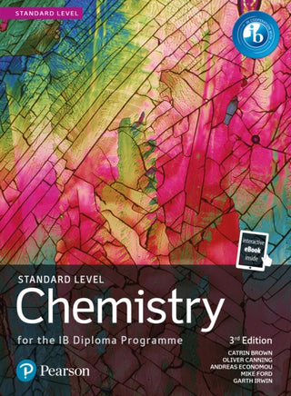 Cover image for 9781292427690 - Pearson Chemistry for the IB Diploma Standard Level