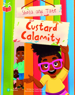 Supplemental image for 9781292428345 - Bug Club Independent Phase 5 Unit 17: Shola and Tate: Custard Calamity
