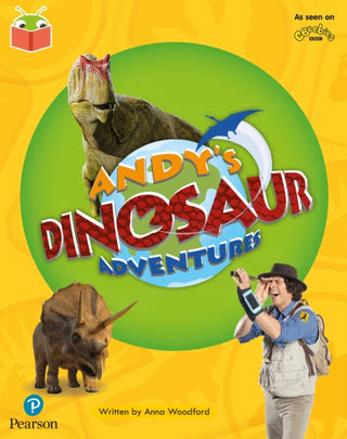Cover image for 9781292428703 - Bug Club Independent Phase 5 Unit 26: Andy's Amazing Adventures: Andy's Dinosaur Adventure