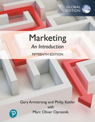 Cover image for 9781292433103 - Marketing: An Introduction, Global Edition