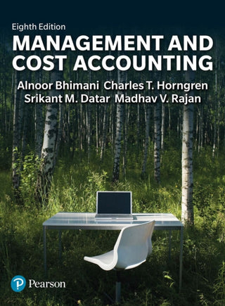 Cover image for 9781292436029 - Management and Cost Accounting