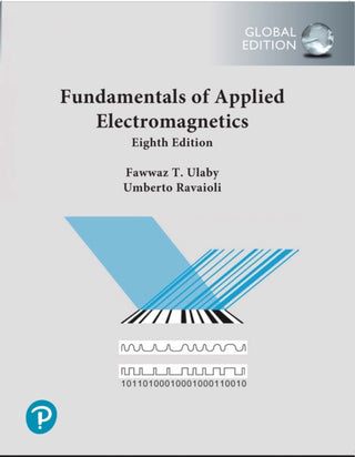 Cover image for 9781292436739 - Fundamentals of Applied Electromagnetics