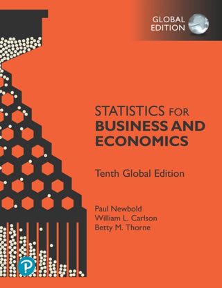 Cover image for 9781292436845 - Statistics for Business and Economics, Global Edition