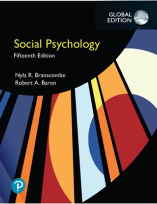 Cover image for 9781292438320 - Social Psychology, Global Edition