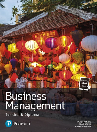 Cover image for 9781292442150 - Business Management for the IB Diploma Student Book