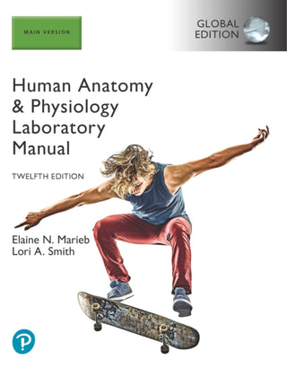 Cover image for 9781292442259 - Human Anatomy & Physiology Laboratory Manual, Main Version, Global Edition