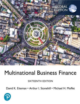 Cover image for 9781292445960 - Multinational Business Finance, Global Edition