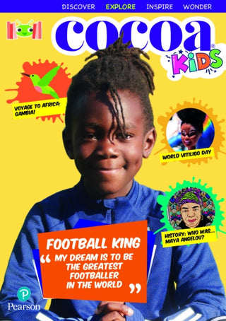 Cover image for 9781292446752 - Bug Club Reading Corner Age 7-11: Cocoa Magazine Explore