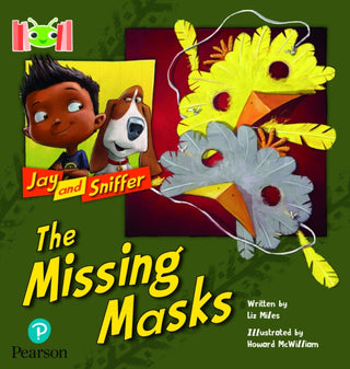 Cover image for 9781292447353 - Bug Club Reading Corner: Age 4-7: Jay and Sniffer: The Missing Masks
