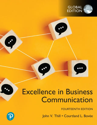 Cover image for 9781292450117 - Excellence in Business Communication, Global Edition