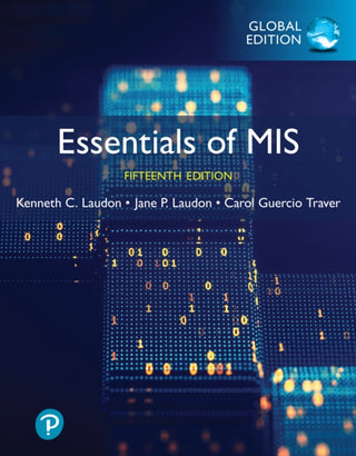 Cover image for 9781292450360 - Essentials of MIS, Global Edition