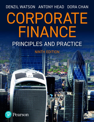 Cover image for 9781292450940 - Corporate Finance: Principles and Practice