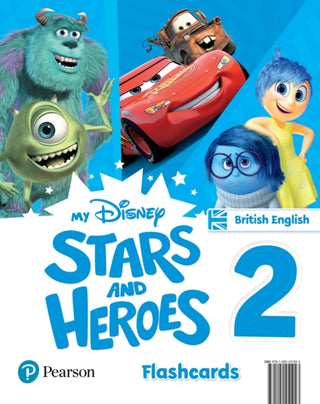 Cover image for 9781292451923 - My Disney Stars and Heroes British Edition Level 2 Flashcards