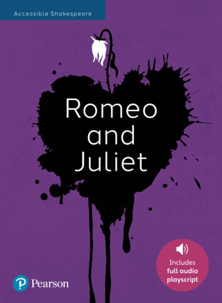 Cover image for 9781292461168 - Romeo and Juliet: Accessible Shakespeare (playscript and audio)
