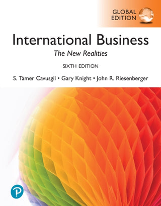 Cover image for 9781292462547 - International Business: The New Realities -- Global Edition