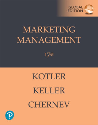 Supplemental image for 9781292462714 - Marketing Management -- Global Edition