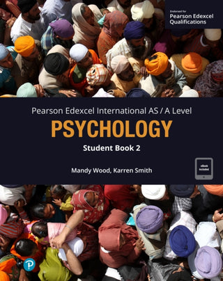 Cover image for 9781292468068 - Pearson Edexcel International A-Level Psychology Student Book w/code