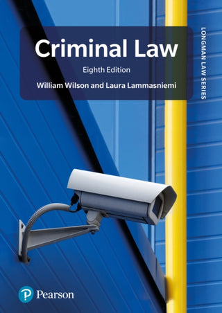 Cover image for 9781292468358 - Criminal Law